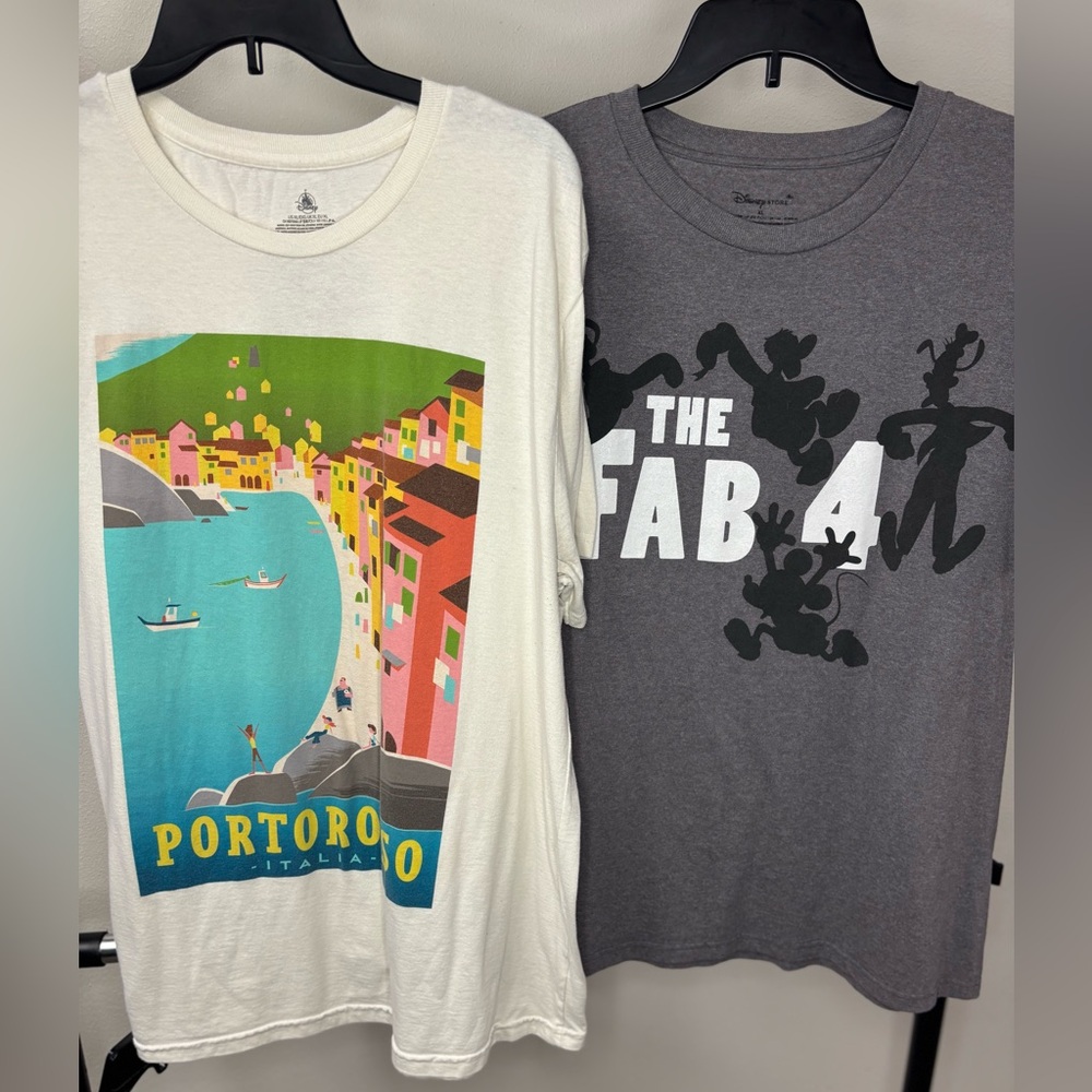 Disney Parks Men’s Size XL Graphic Tees Bundle